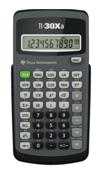 Texas Instruments TI-30XA Scientific Calculator; $14.98