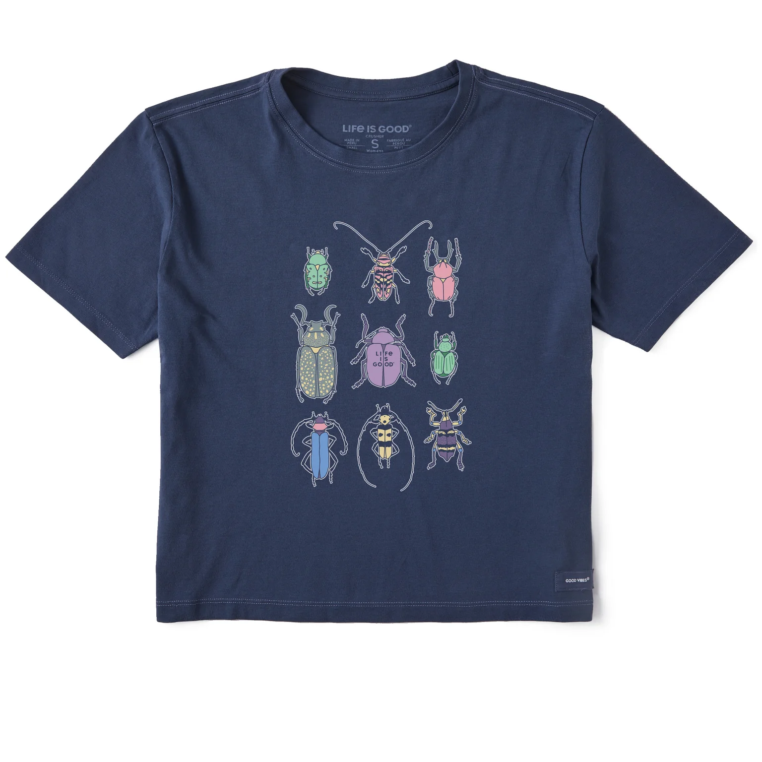 Product image 3 of 3 for Life is Good Bug Grid Tee