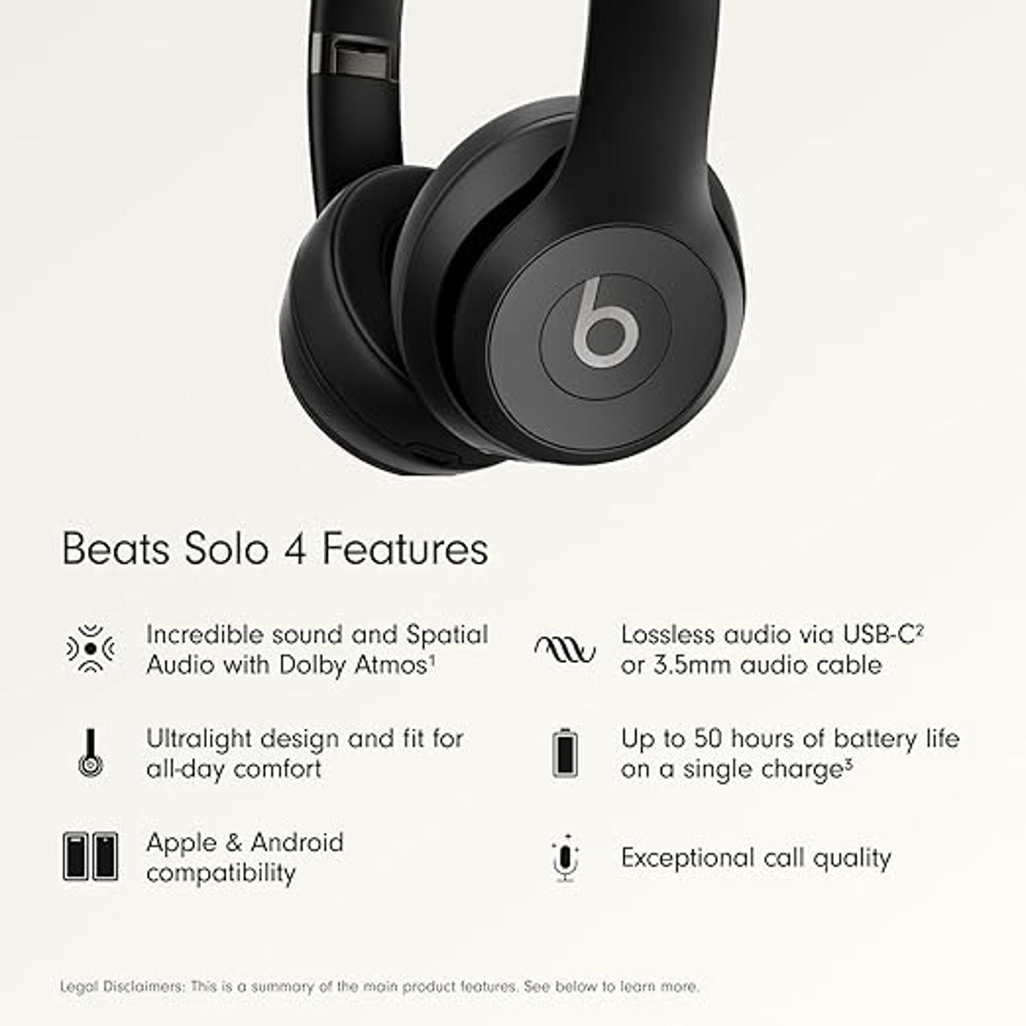 Product image 2 of 4 for ACQ BEATS SOLO 4 - MATTE BLACK