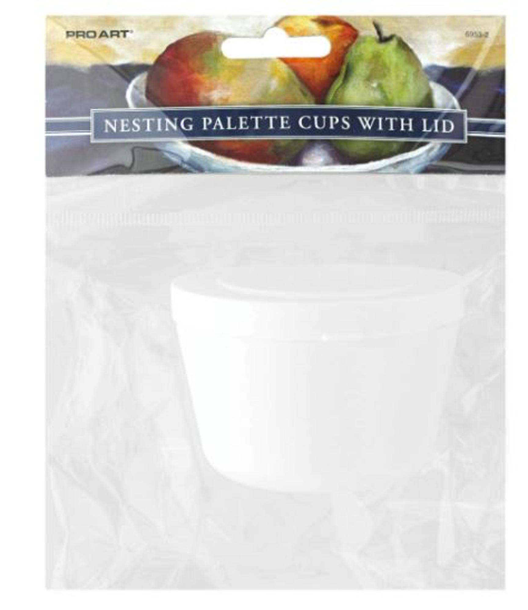 image of: Nesting Palette Cups with Lid Set/3