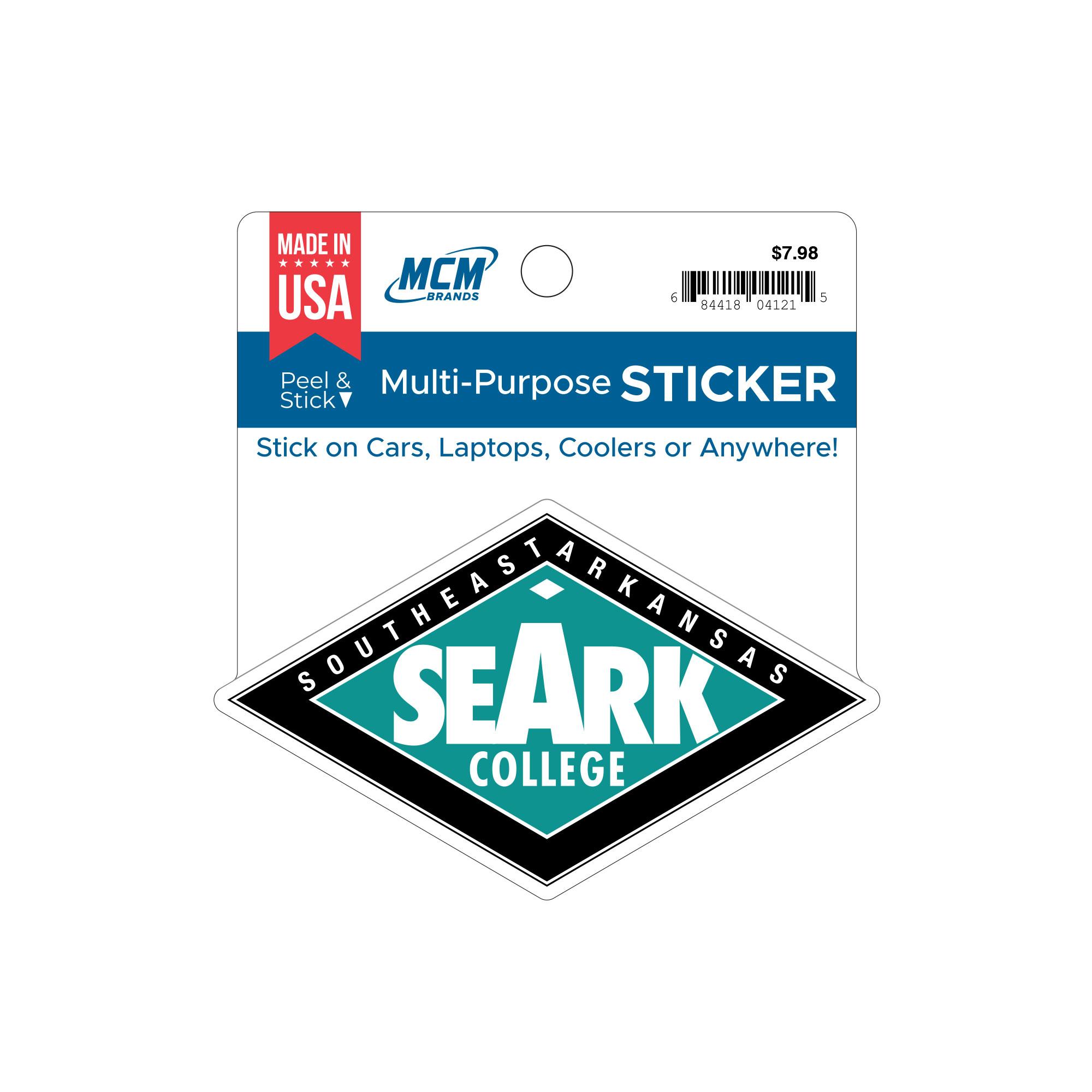 Product image 1 of 1 for Southeast Arkansas College Diamond Sticker
