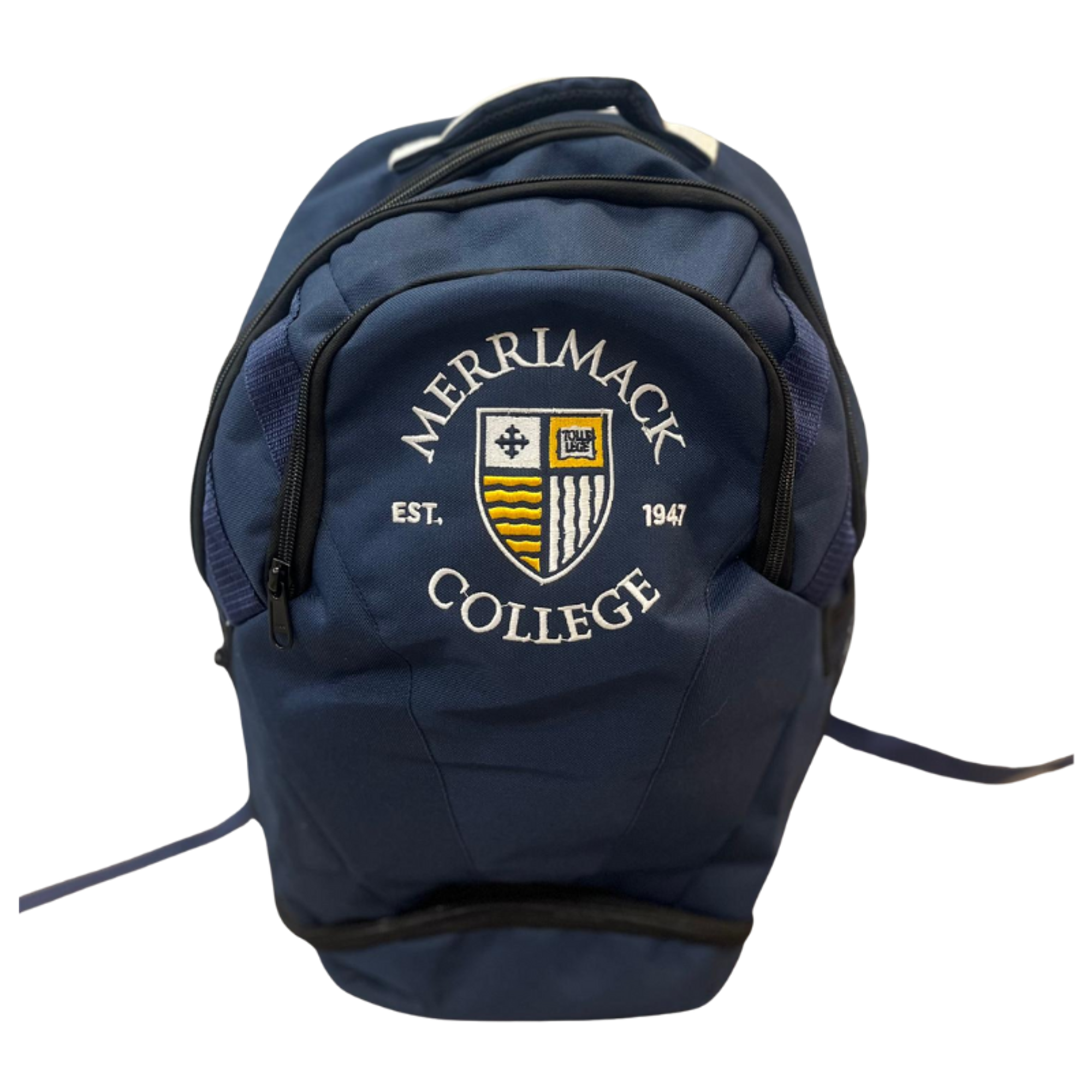 image of: Merrimack College Circle Shield Athletic Backpack