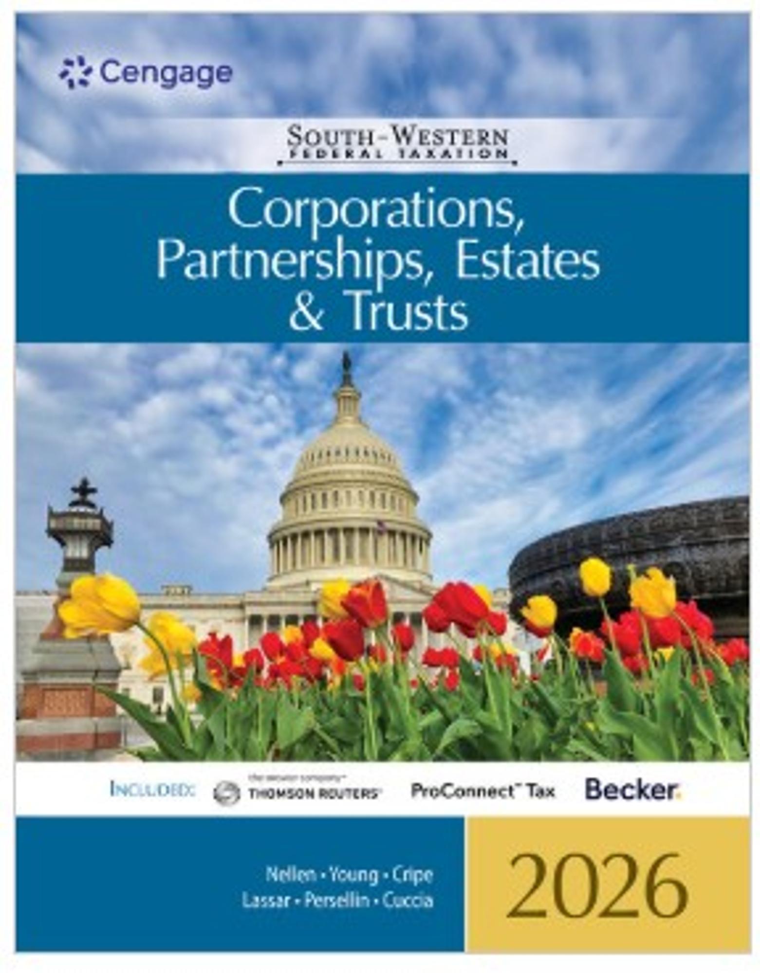Cover image for South-Western Federal Taxation 2026: Corporations, Partnerships, Estates and Trusts