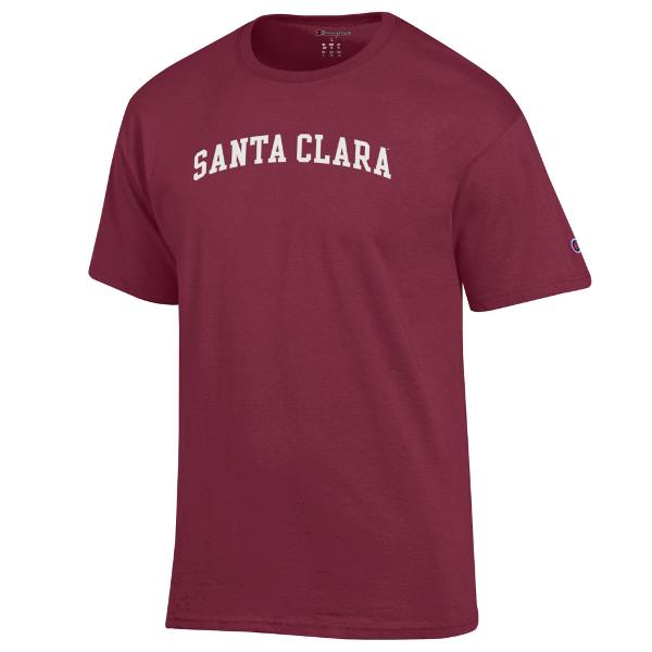 Santa Clara Broncos Champion Jersey Short Sleeve Tee, Garnet; $24.98