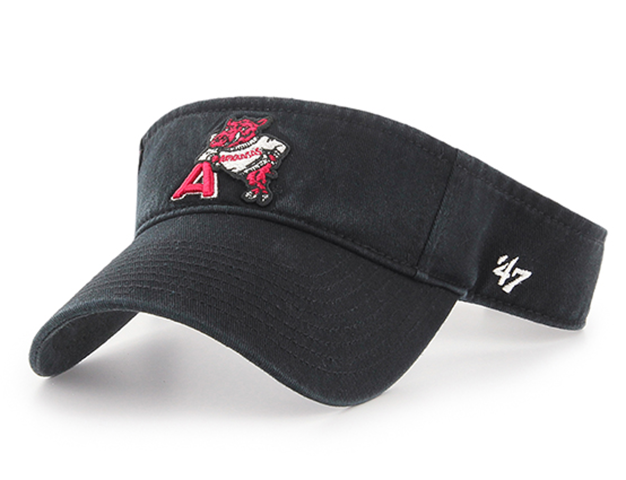 Arkansas sales razorback visor