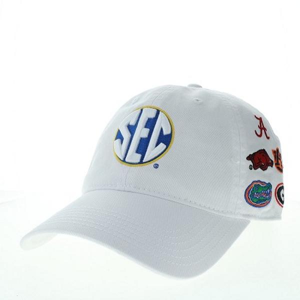 SEC Team Logo Legacy Twill Adjustable Hat; $32.00