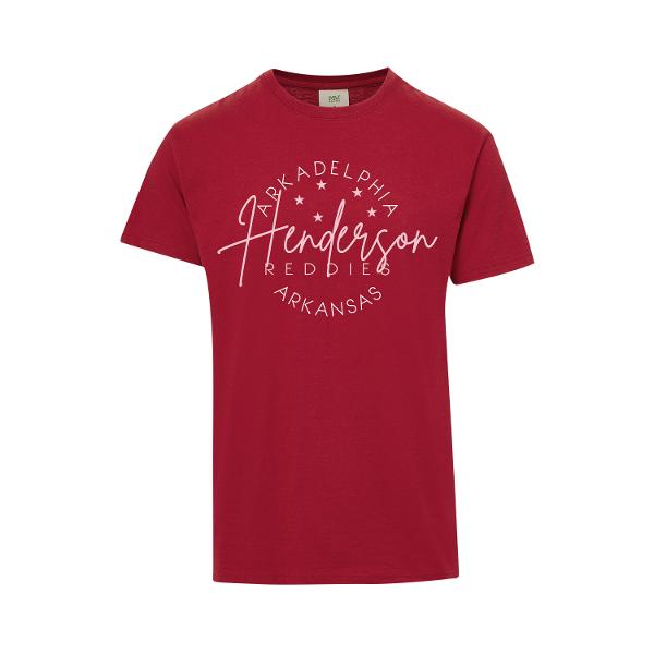 Henderson Reddies Arkadelphia Arkansas Everest Sustainable Tee; $16.99