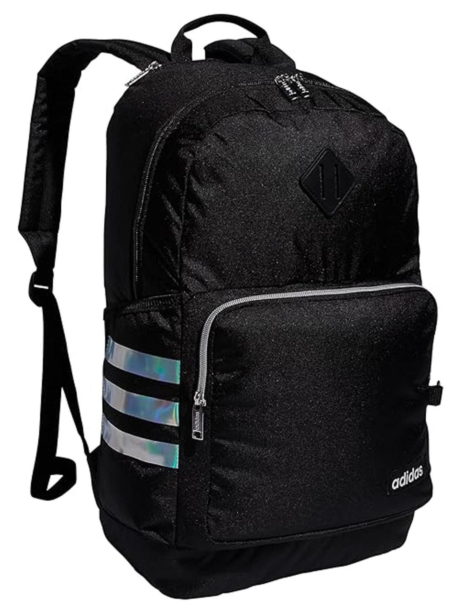 Product image 1 of 1 for Adidas Classic 3S 4 Backpack, Black & Snow Stripe