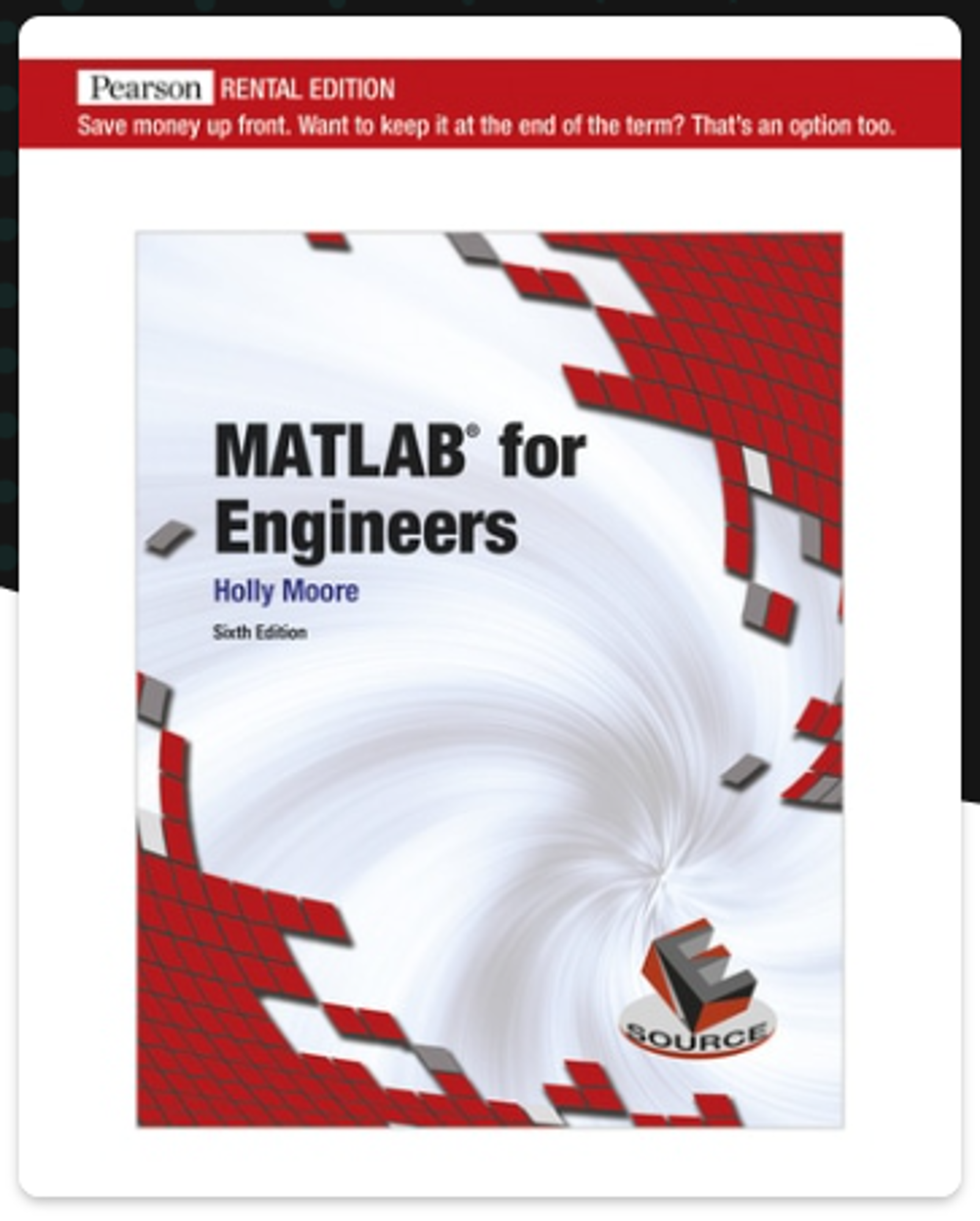 Cover image for MATLAB FOR ENGINEERS