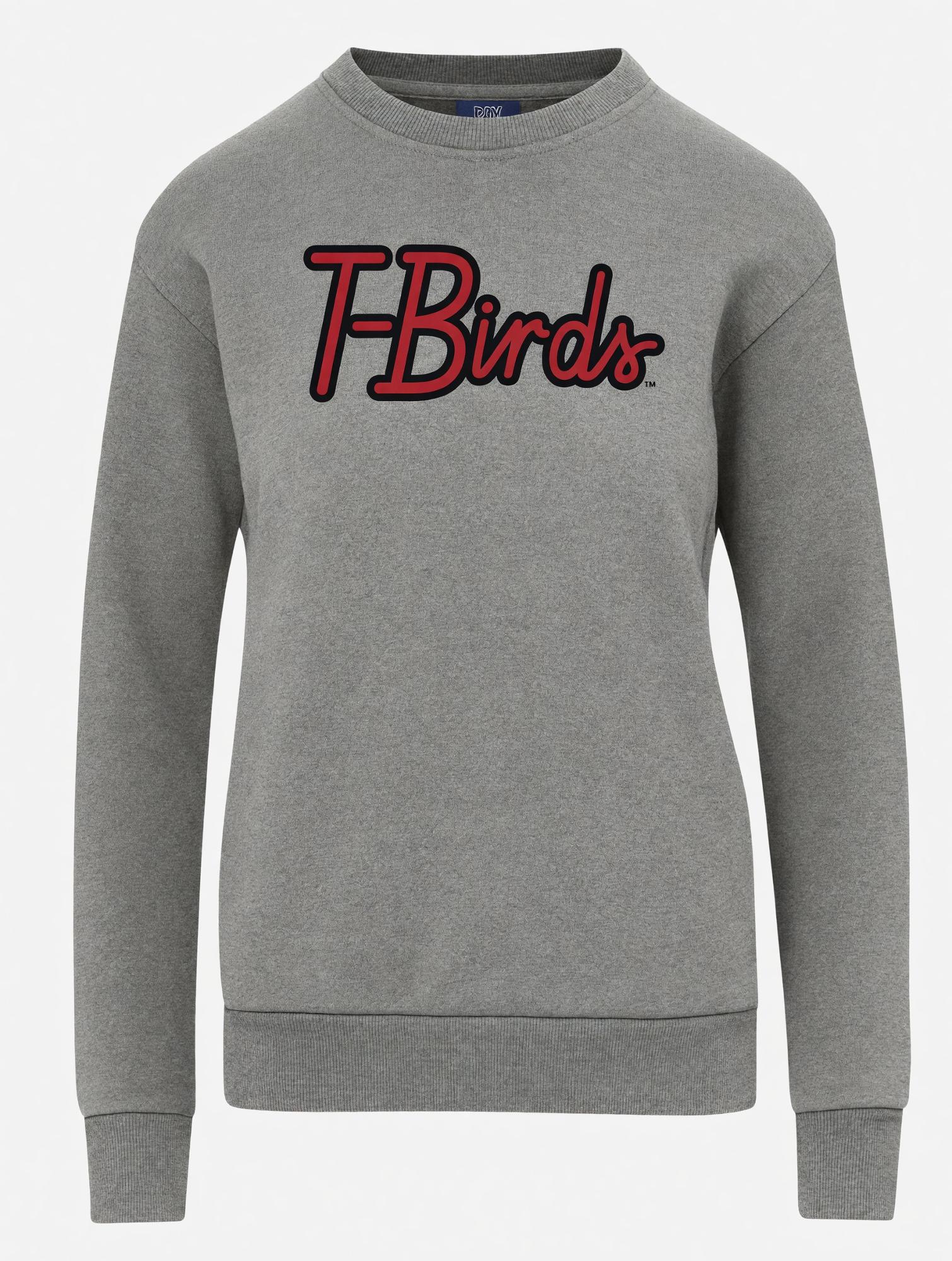 Product image 1 of 1 for MV SPORT WOMENS GRAY CREW T-BIRDS