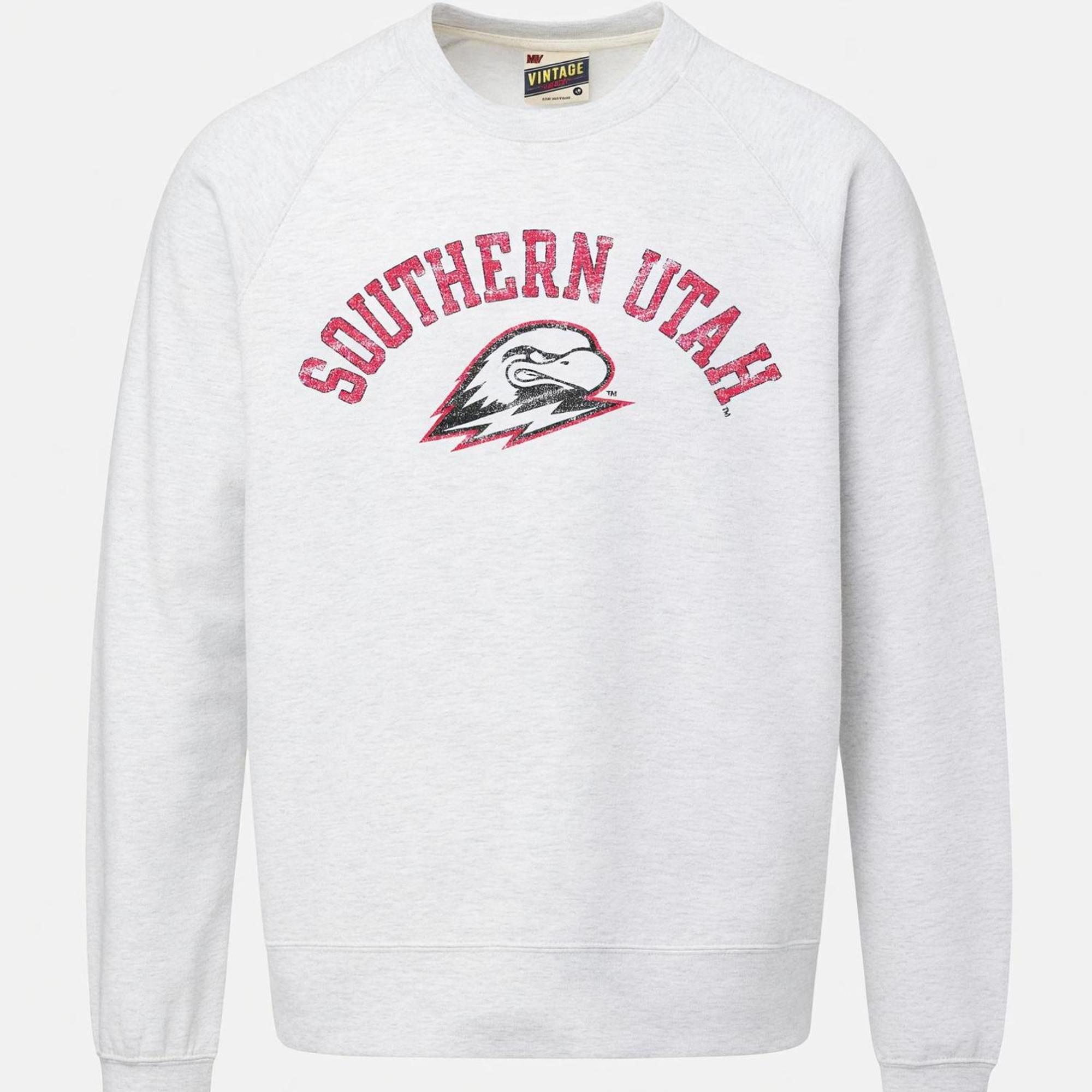 Product image 1 of 1 for MV VINTAGE FLEECE CREW ASH SOUTHERN UTAH THOR