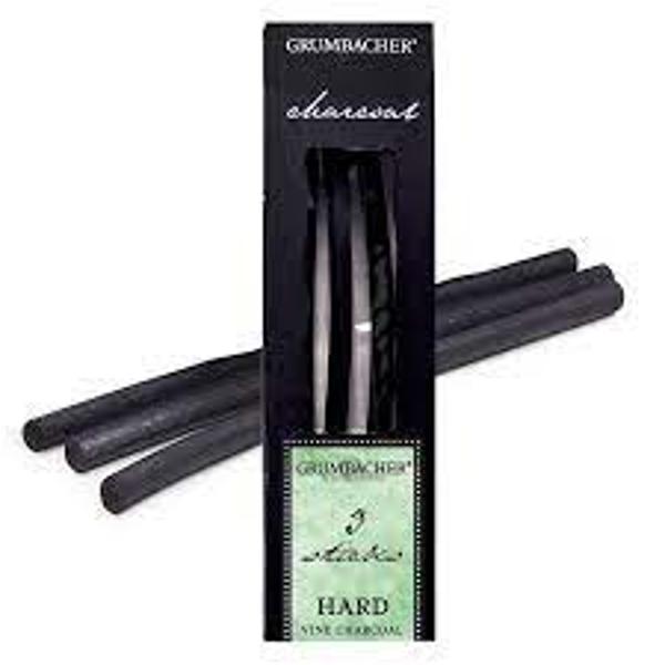 Grumbacher Hard Vine Charcoal 3pk; $2.99