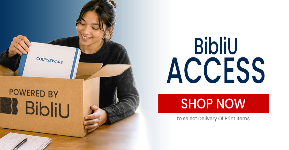 BibliU Access: Shop now to select delivery of Print Items