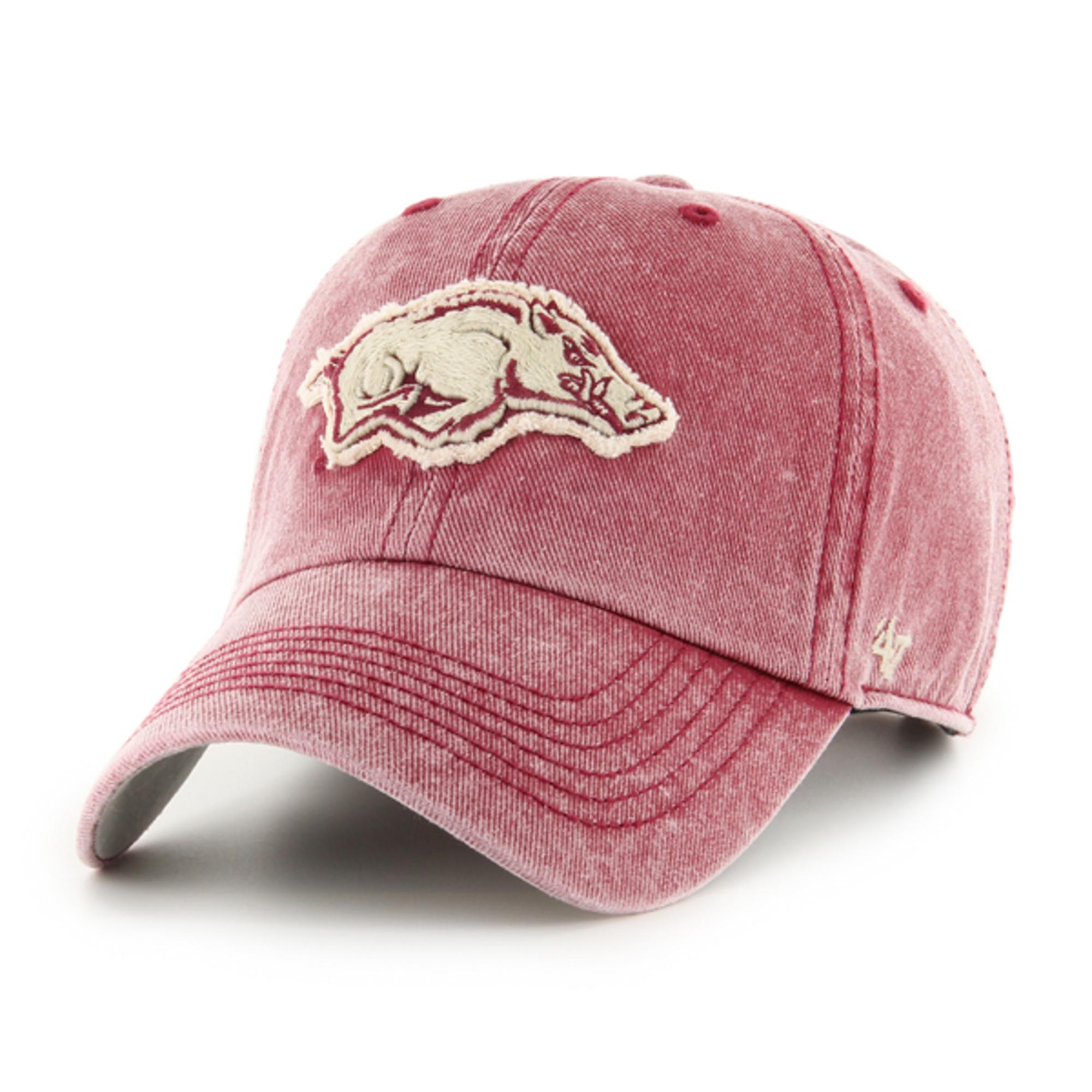 image of: Arkansas Razorbacks '47 Esker Clean Up Cap - Razor Red