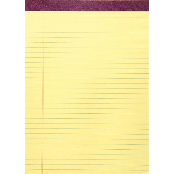 Roaring Spring Legal Pad, 50 Sheets, Yellow; $5.98