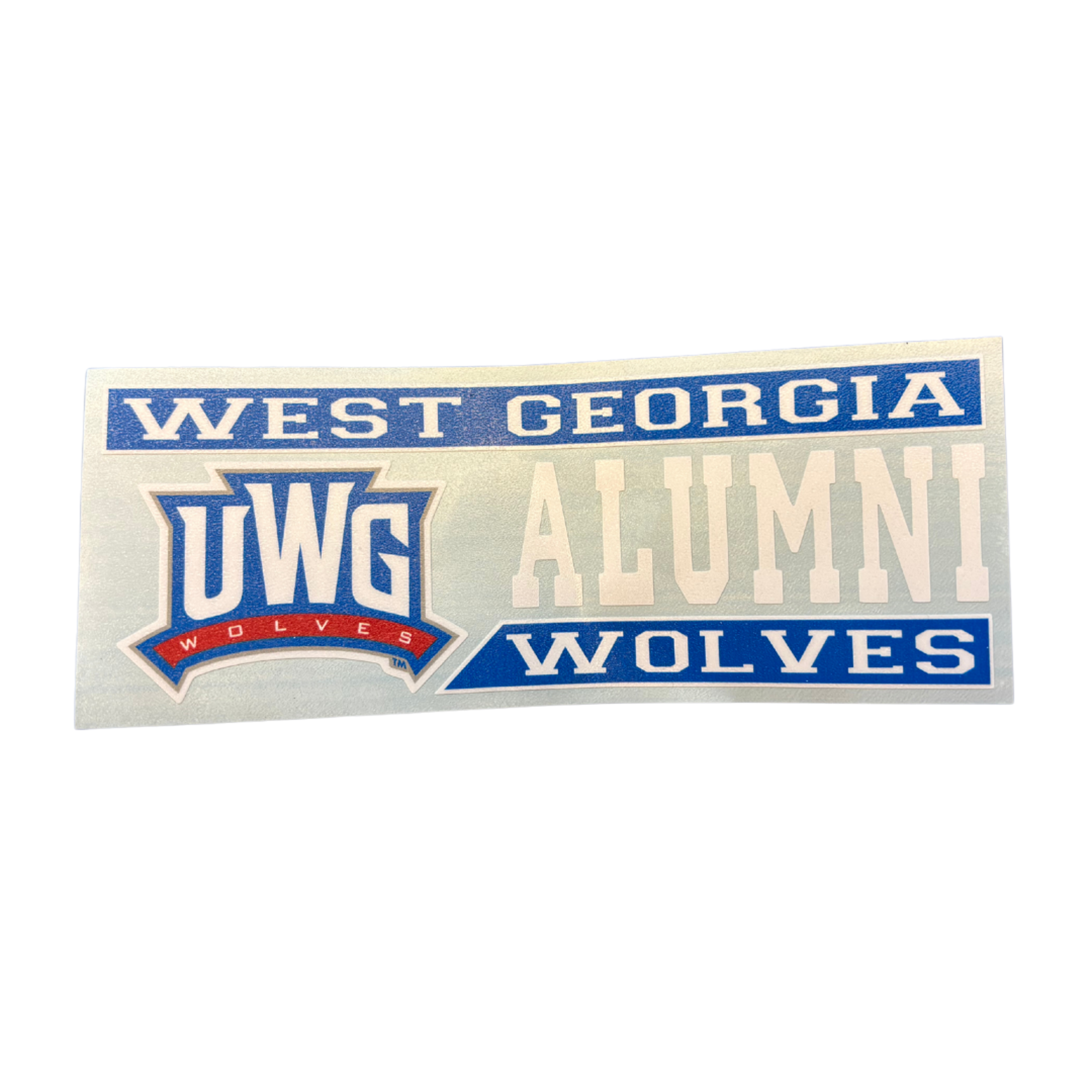 image of: ATHLETICS LOGO WEST GA ALUMNI DECAL