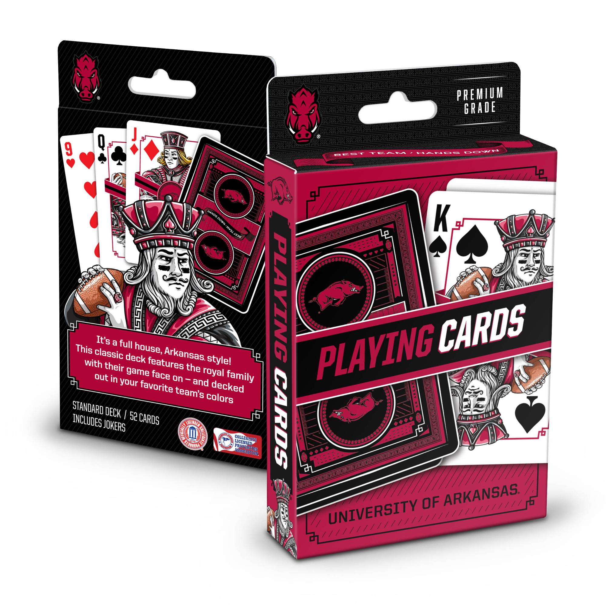 Arkansas Razorbacks Classic Series Playing Cards Campus Bookstore
