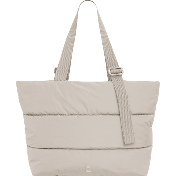 GOT BAG Puffer Tote Bag - Monochrome Scallop Bulk; $79.00