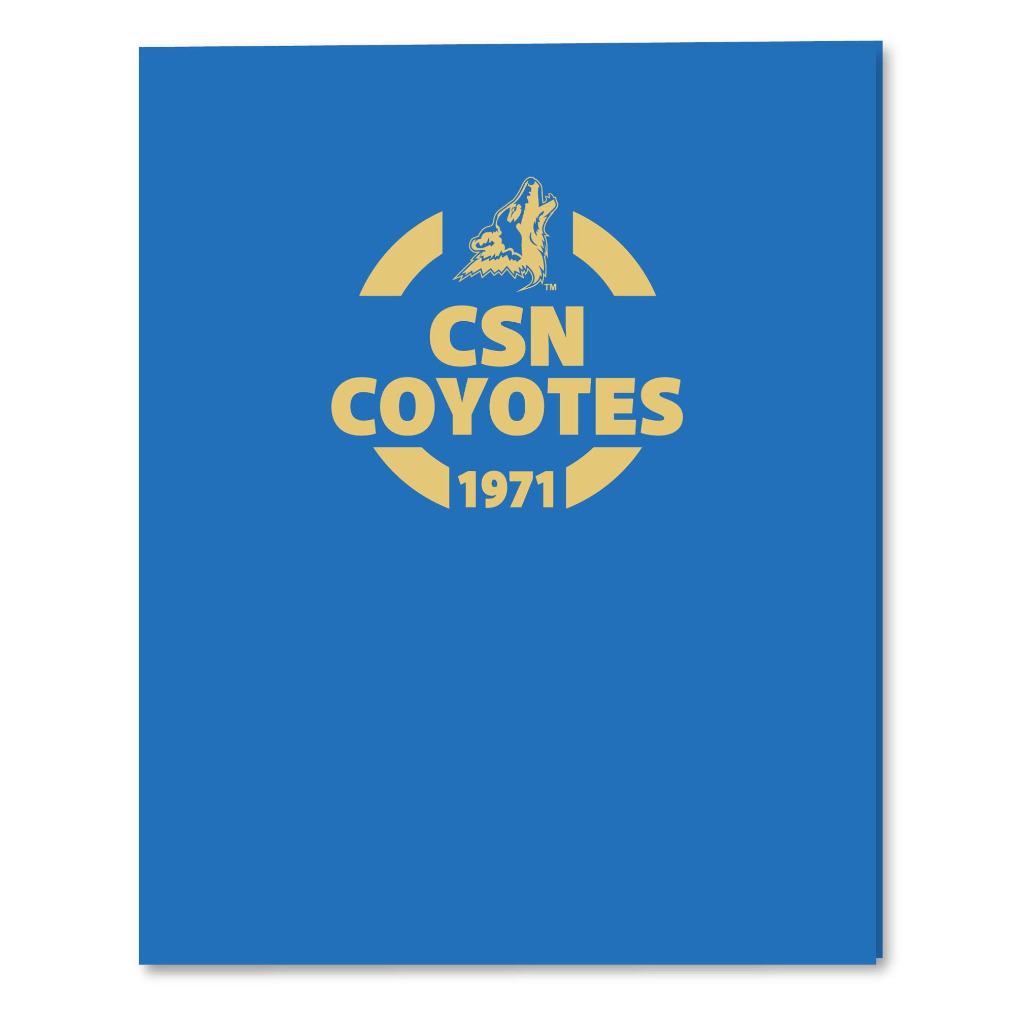 Variant 2 of 3 for Foil imprint CSN Folders
