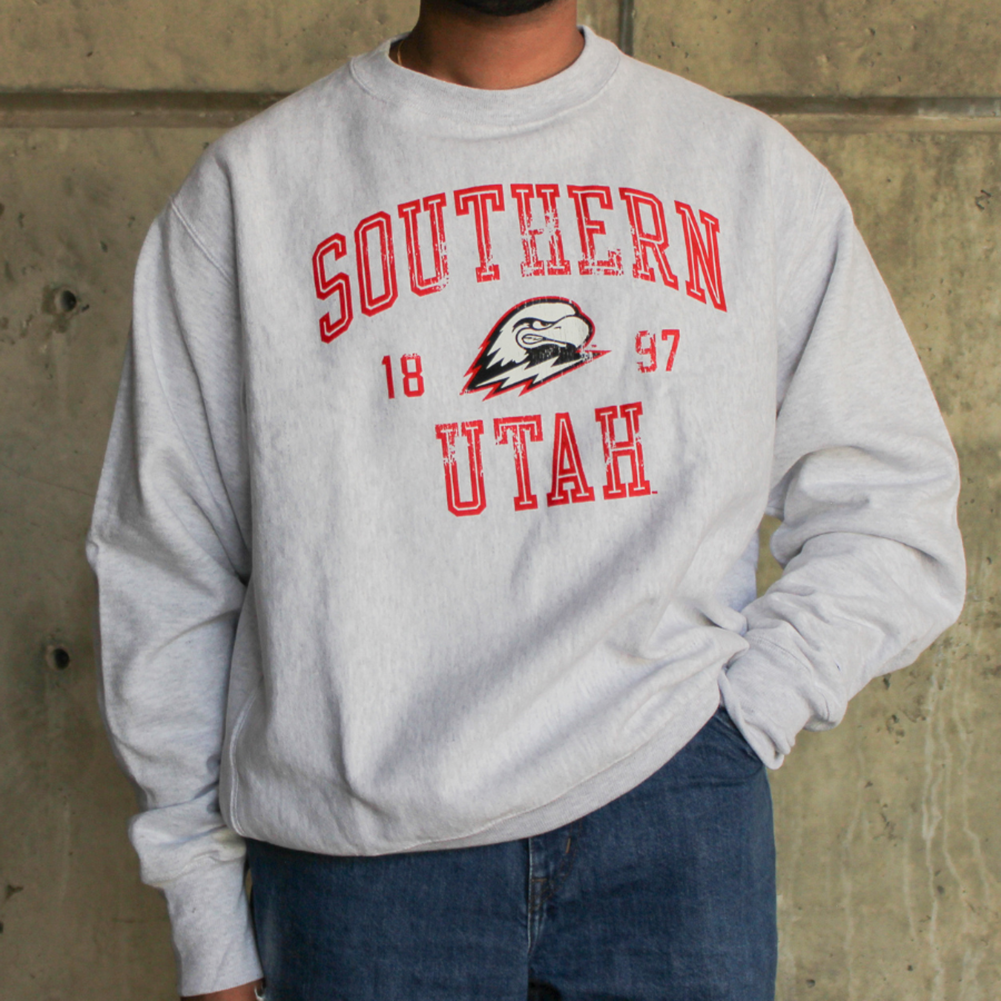 image of: Champion 1987 SUU Reverse Weave Crew