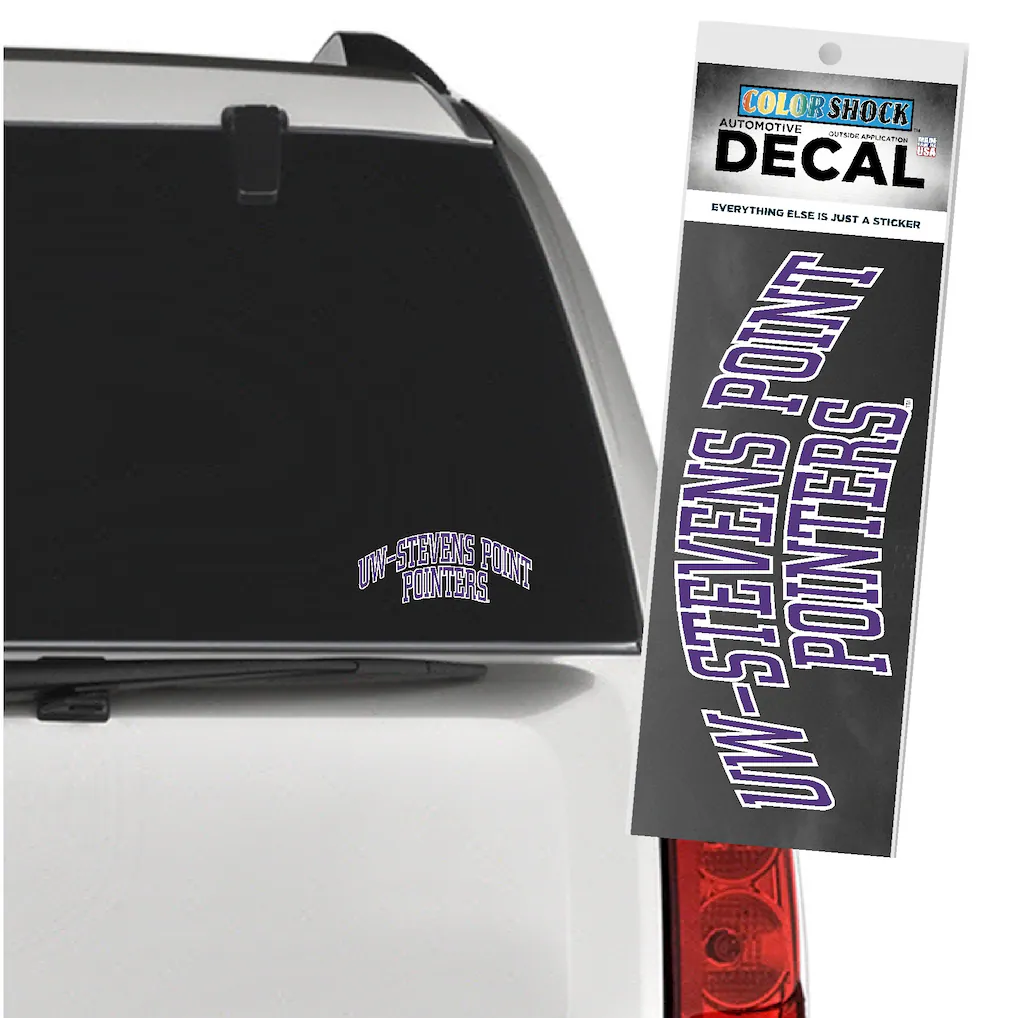 Product image 2 of 3 for University of Wisconsin Stevens Point Color Shock Decal 2