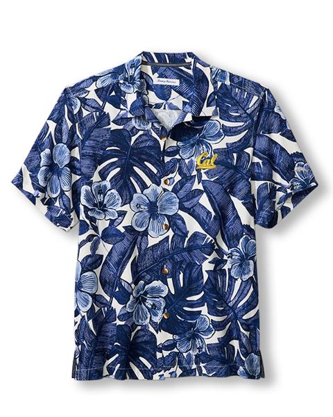 Floral Lush Camp Shirt Cal Logo; $168.00