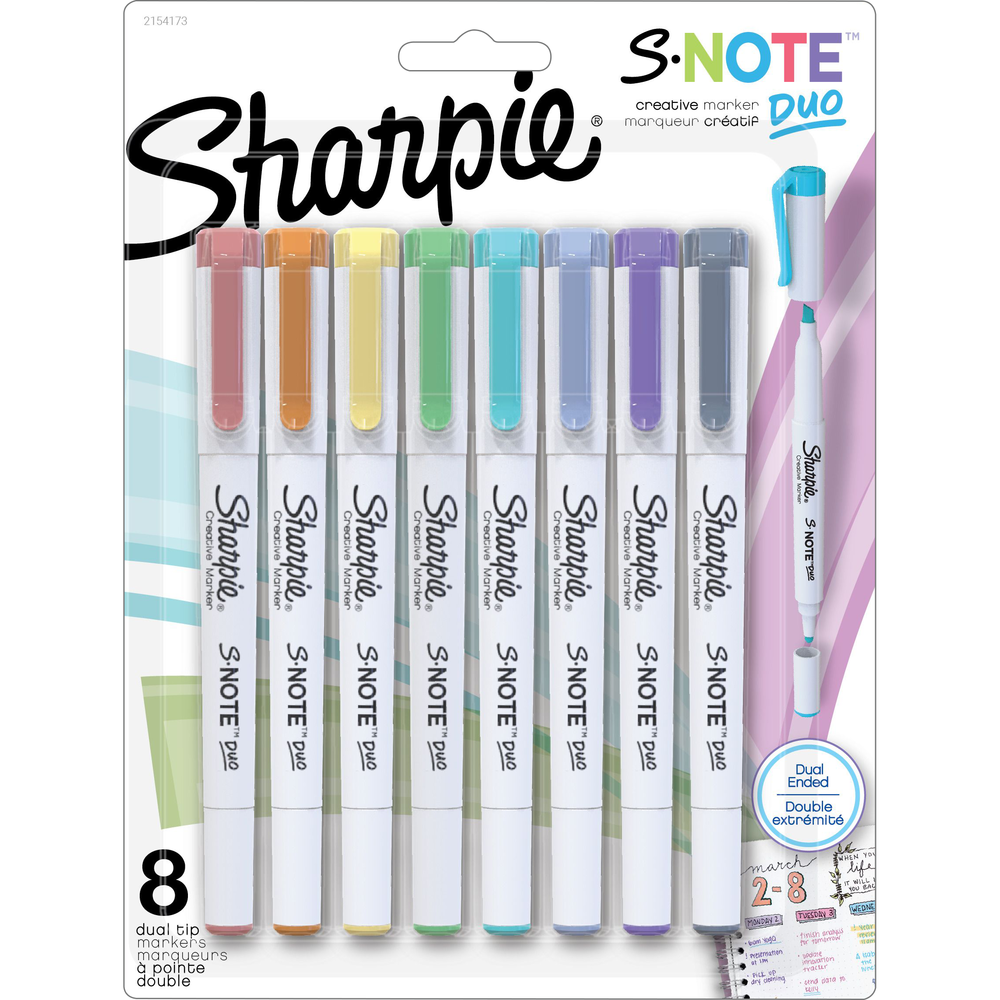 Product image 1 of 1 for Sharpie S-Note Dual Tip Marker
