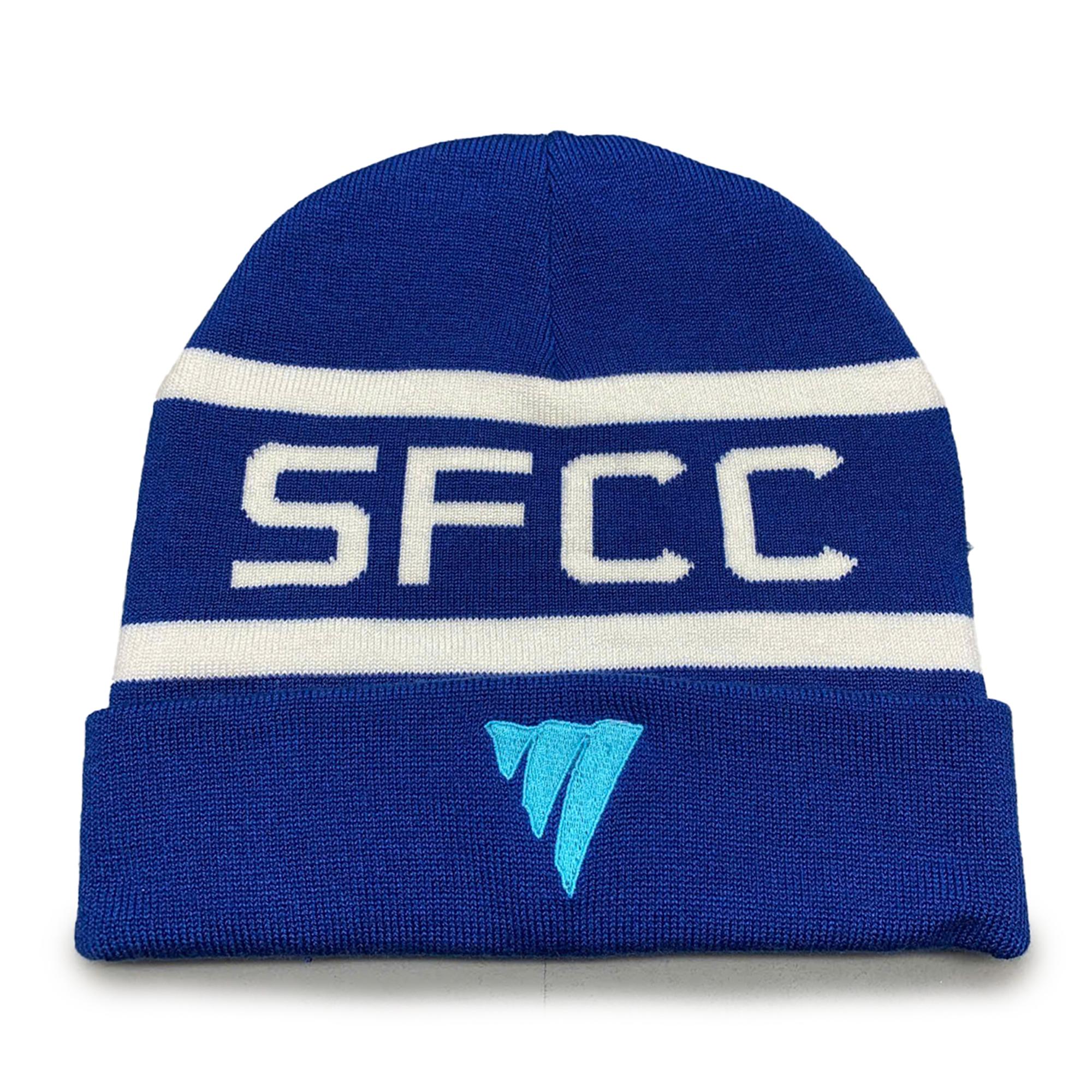 image of: SFCC BEANIE ROLL UP RYL HTH