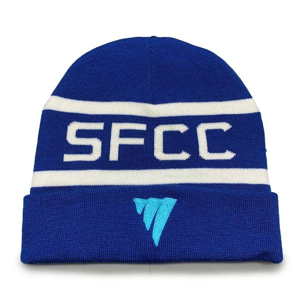 SFCC BEANIE ROLL UP RYL HTH; $34.99