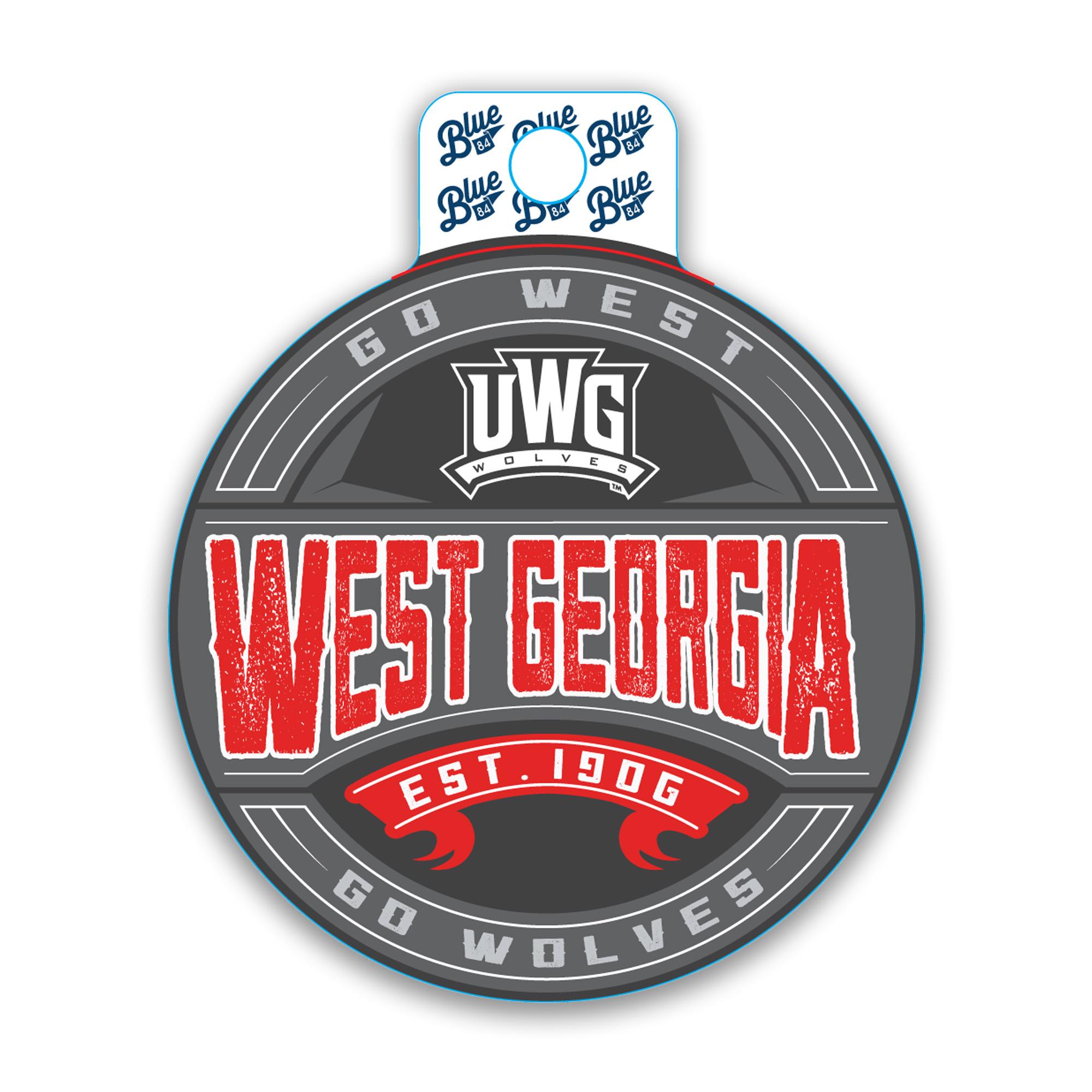 image of: GO WEST GO WOLVES LULLABY STICKER