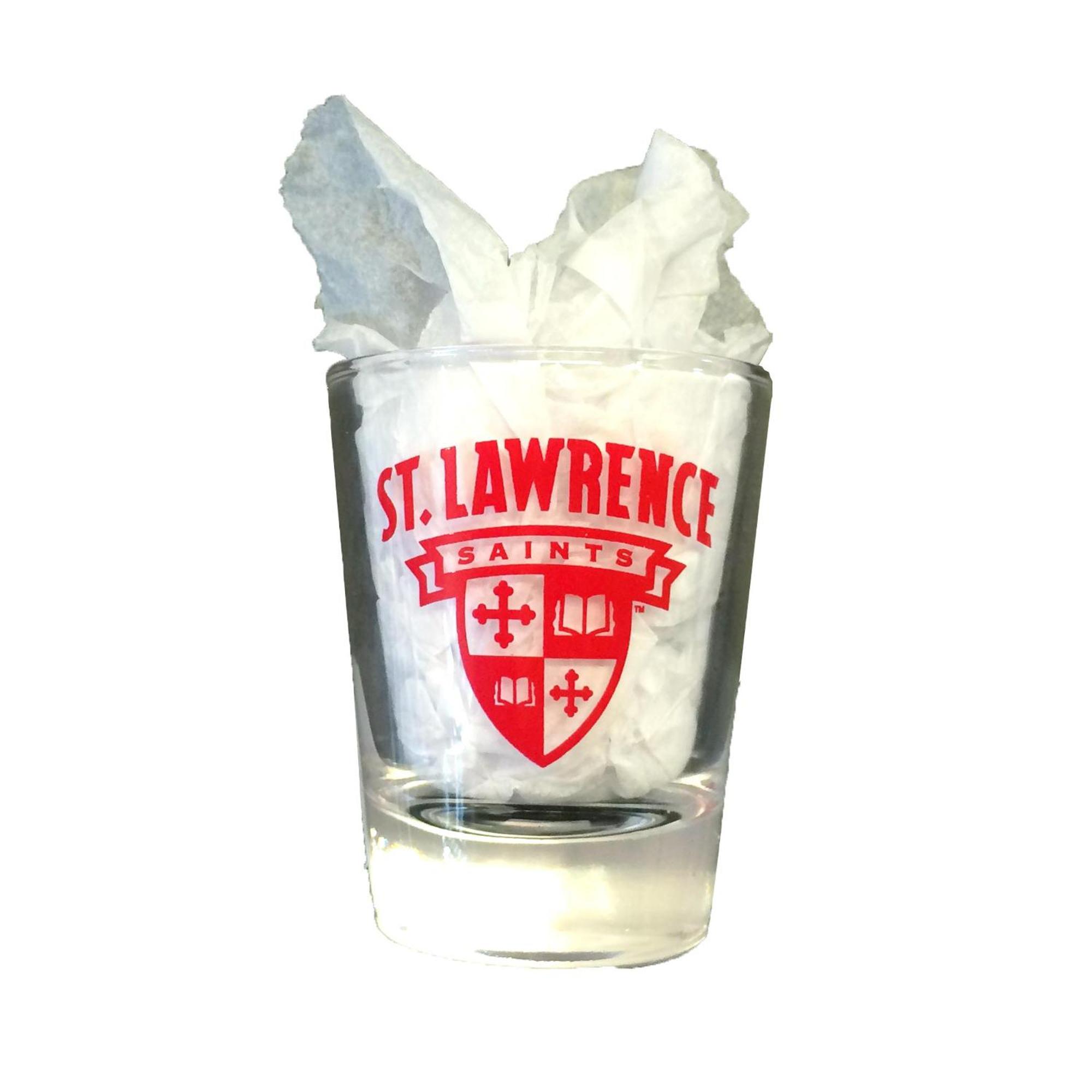 Product image 1 of 1 for SHOT GLASS 1 1/2OZ. W/RED PRINT