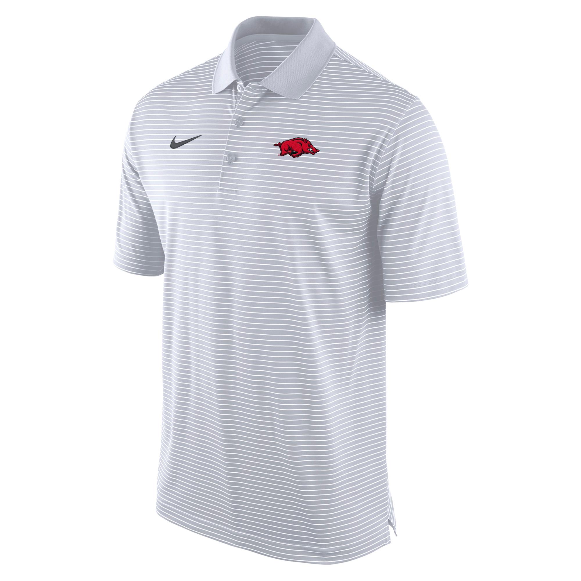 Product image 1 of 1 for Arkansas Razorbacks Nike Dri-Fit Tour Stripe Polo