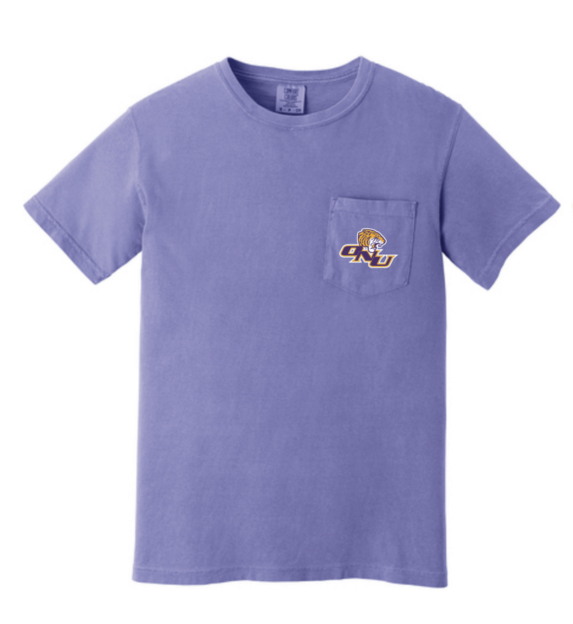 Product image 2 of 2 for Olivet Nazarene Tigers Comfort Comfort Color Pocket Short Sleeve Tee