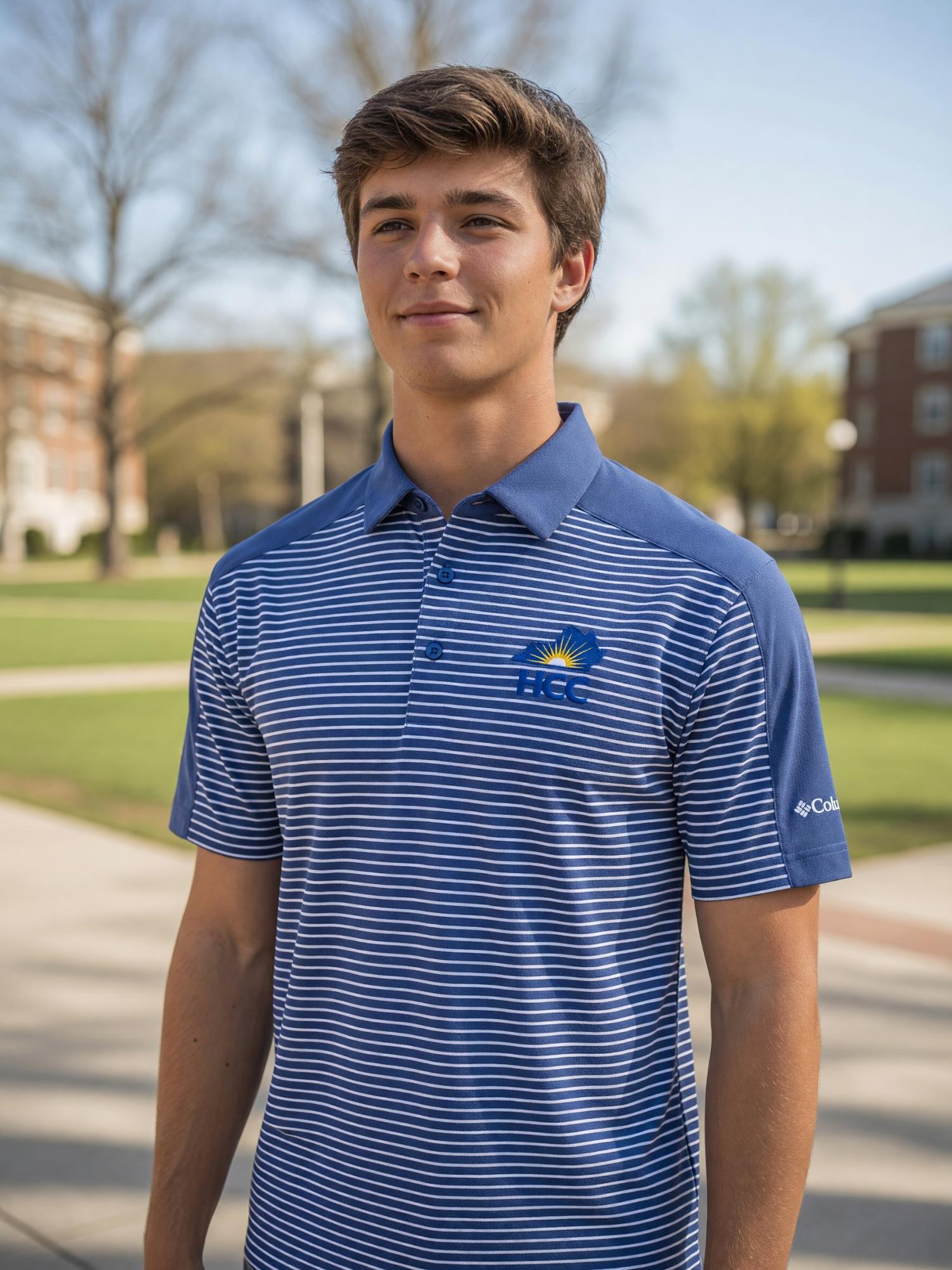 Product image 2 of 4 for KHECC POLO IN CONTENTION STRIPE