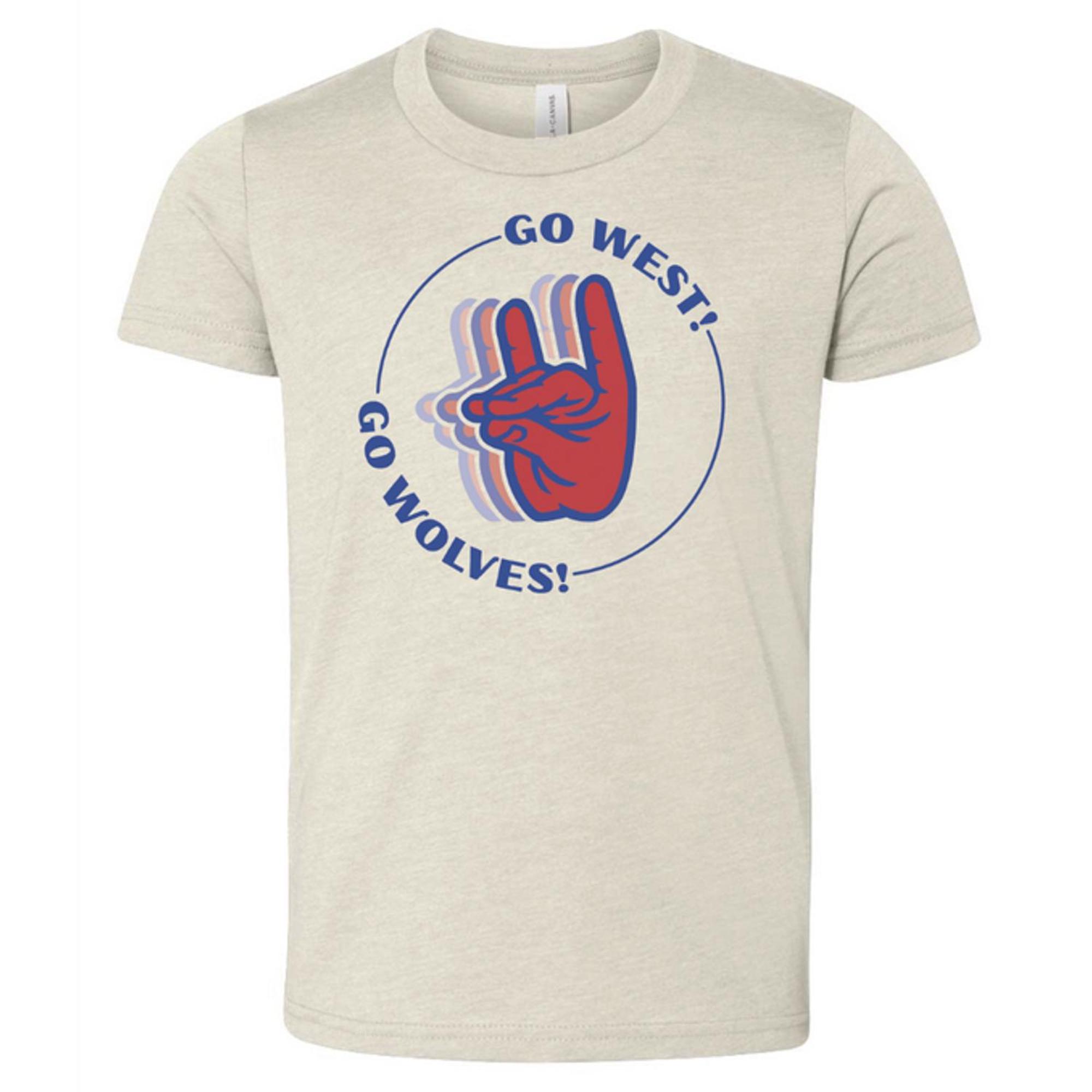 Product image 2 of 2 for Youth Go West Go Wolves Shirt