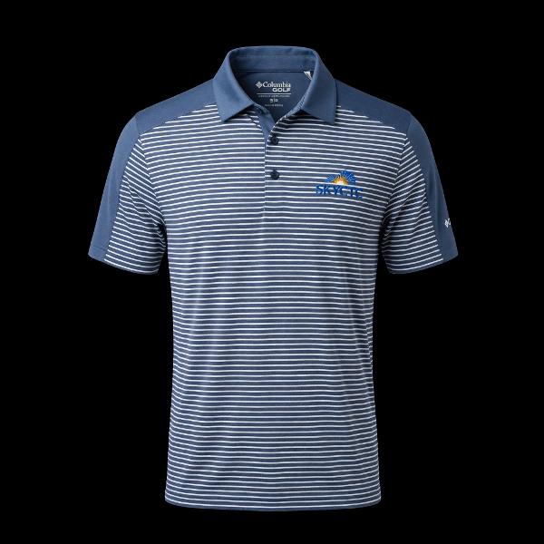 KSCKY POLO IN CONTENTION STRIPE; $79.99