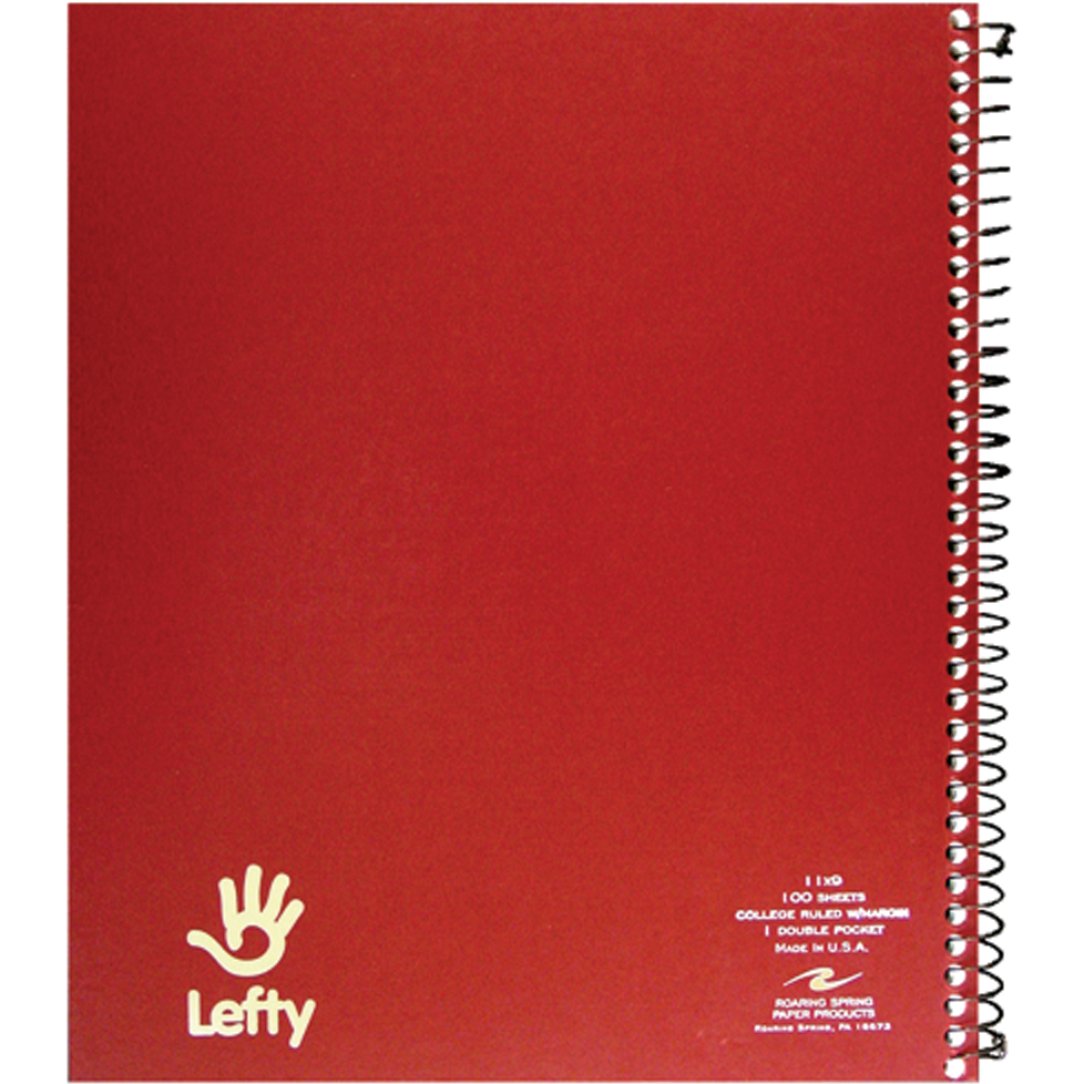Product image 1 of 1 for LEFTY - Wirebound Notebook - 1 Subject