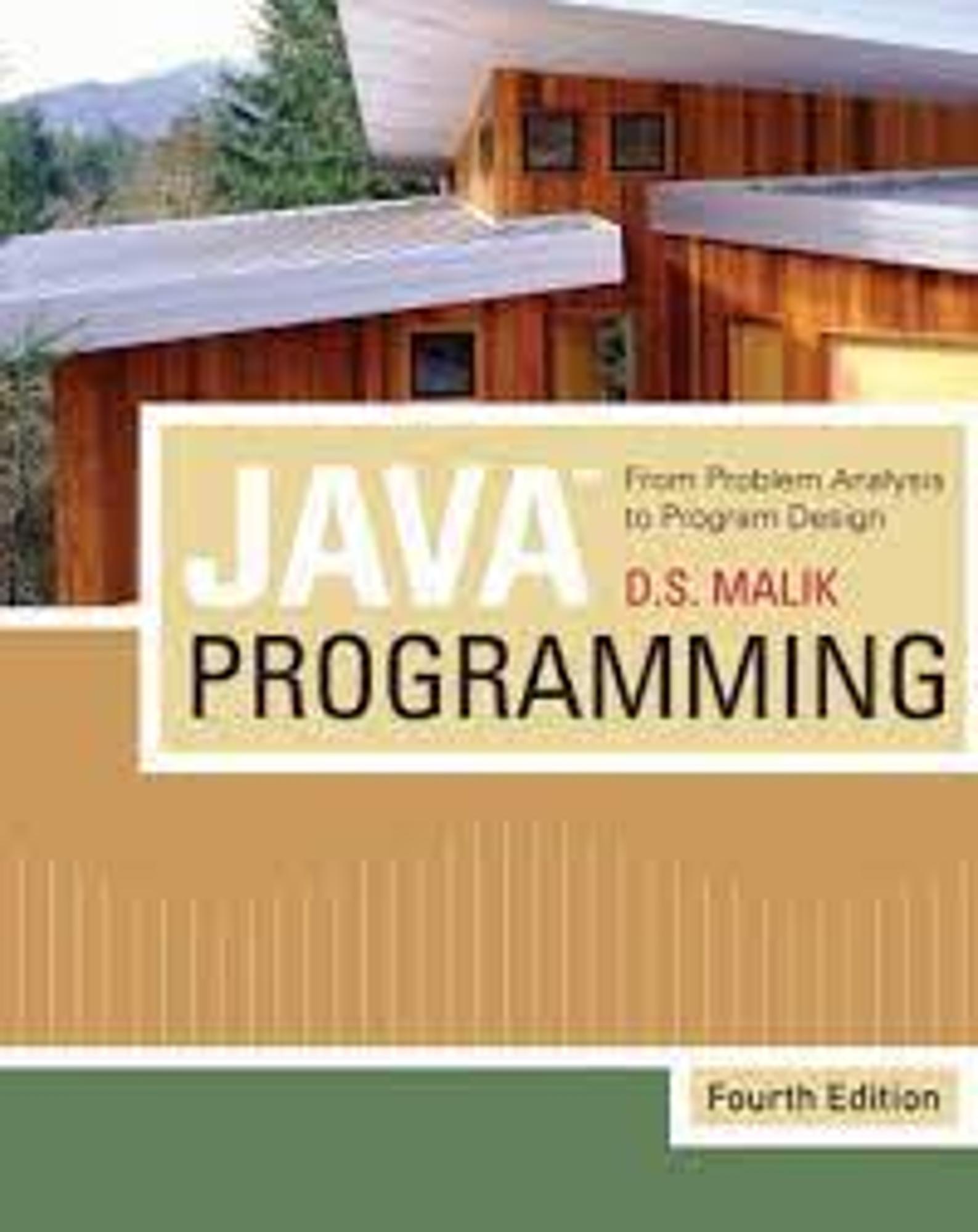 Cover image for Java Programming: From Problem Analysis to Program