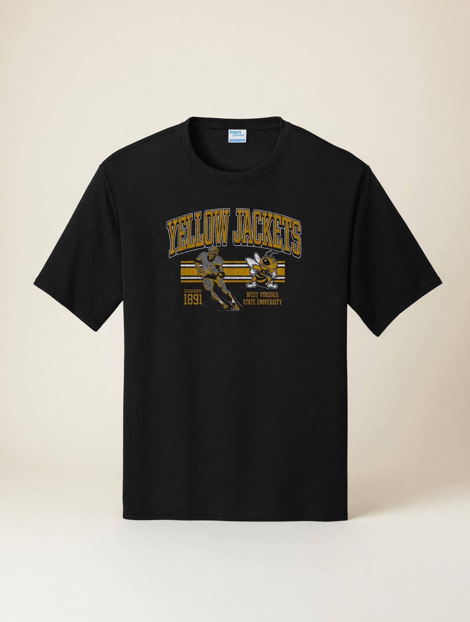Product image 1 of 3 for Tee - College House Black "Football" '25