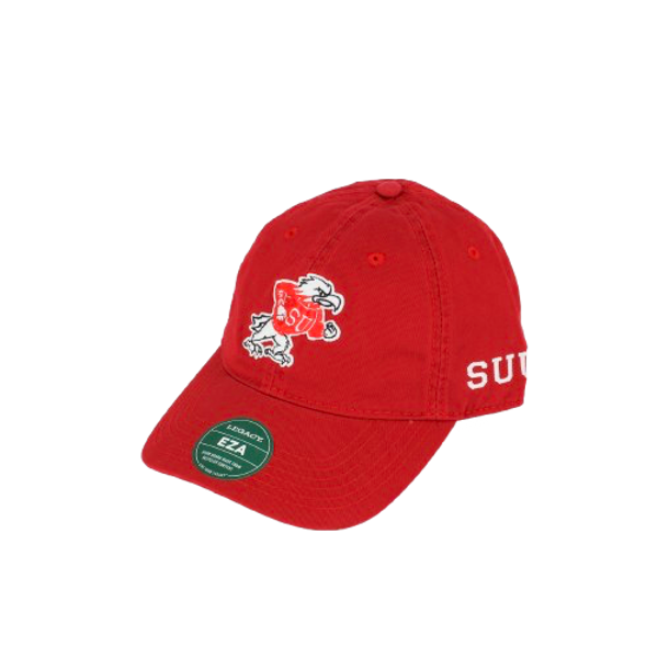 CAPX ProBlend Fitted Hat – Red (Fighting Bird); $29.99