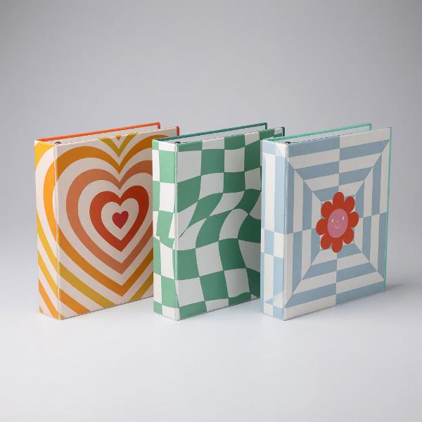 BINDER 1" Retro Asst colors; $12.99