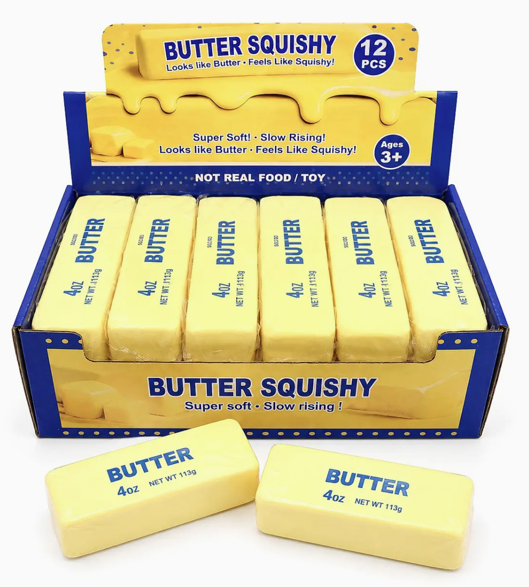 Product image 1 of 1 for BUTTER BAR SQUISHY TOY