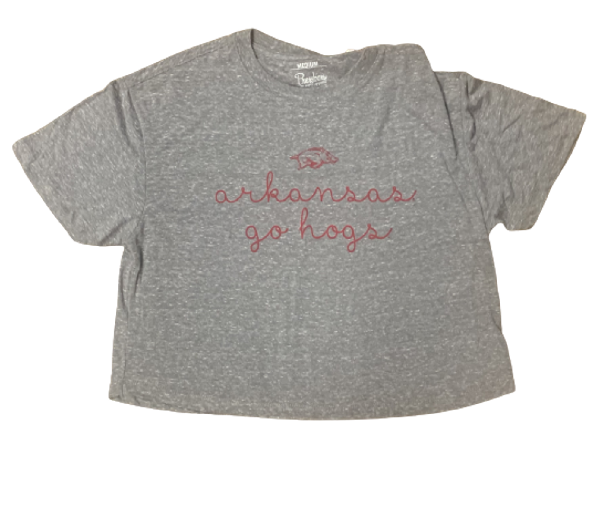 image of: Arkansas Razorbacks Women's Ryland Script Short Sleeve Top