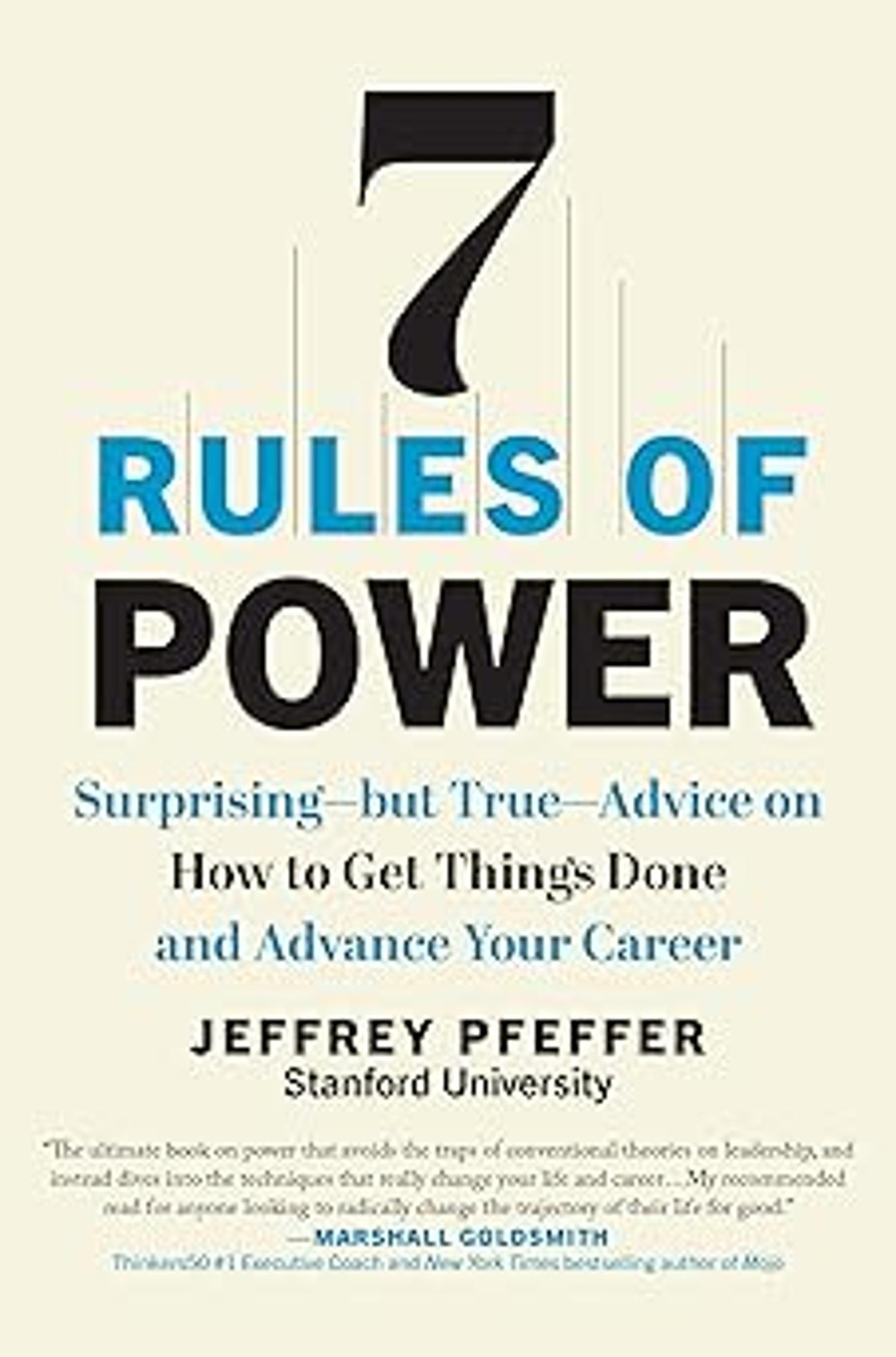 Cover image for 7 RULES OF POWER