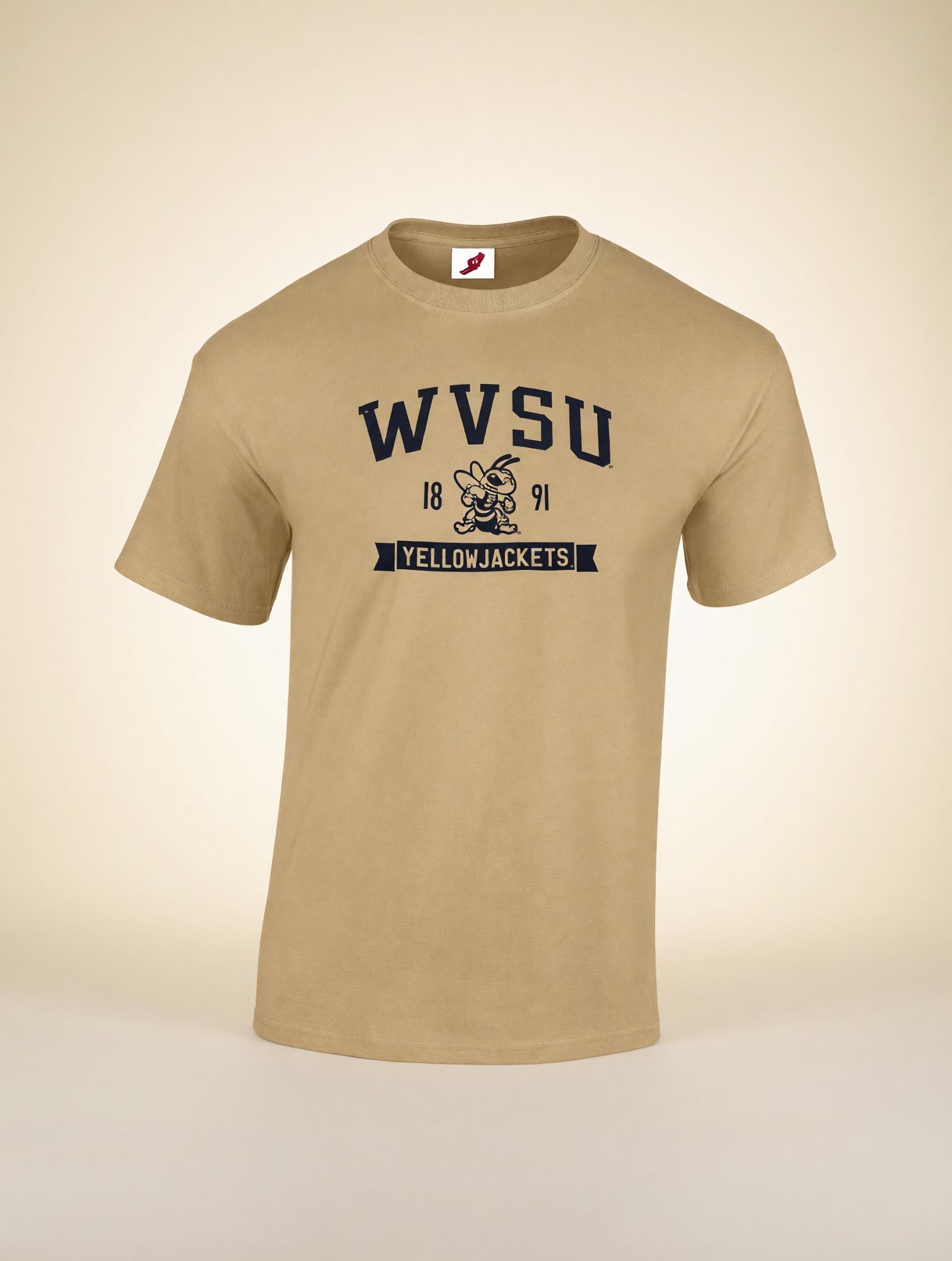 Product image 1 of 1 for Tee - League Gold "WVSU" Crew