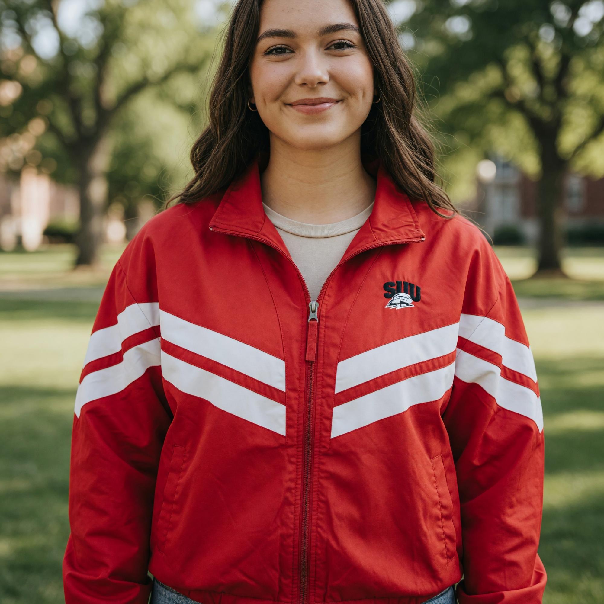 Product image 4 of 4 for COLLSSEUM WOMENS RED/WHITE SUU/THOR JACKET