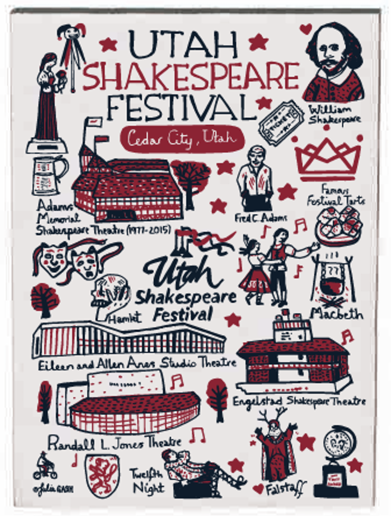 Product image 1 of 1 for JULIA GASH USF WOOD MAGNENT