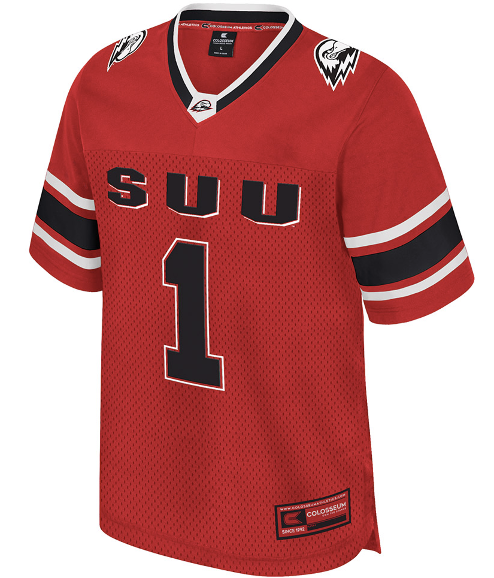 Product image 1 of 1 for COLOSSEUM FOOTBALL JERSEY RED SUU
