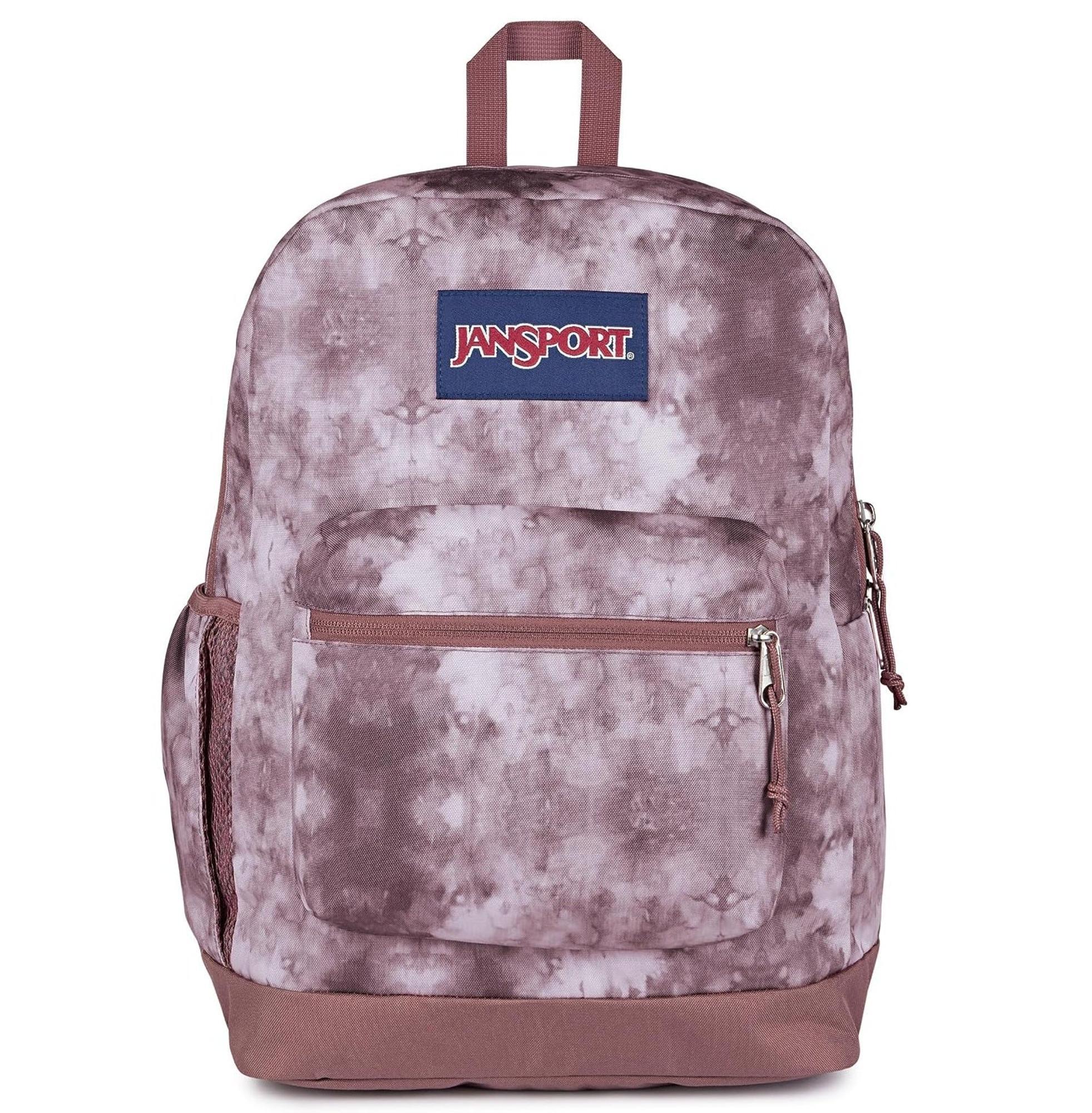 Product image 1 of 1 for BACKPACK Cross Town Plus Ice Dye Mahogany Haze/White