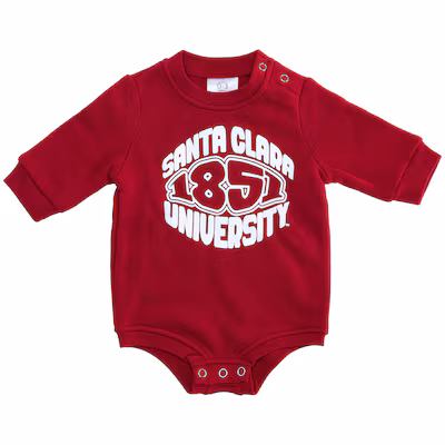 image of: Santa Clara University Infant Fleece Onesie